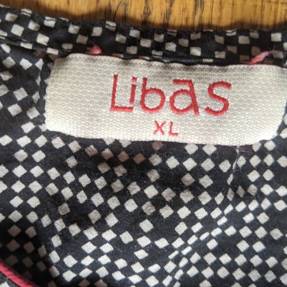 Black, White, Red Authentic Anarkalis Indian Dress Size XL - Picture 7 of 7